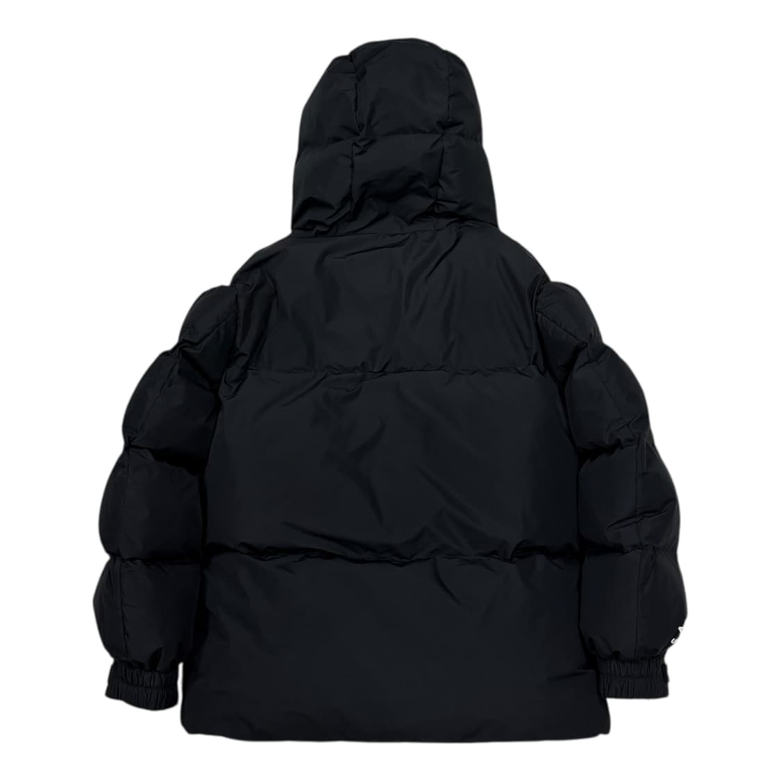 엄브로 폴라텍 헤비 덕다운 후드 숏패딩 블랙 S 90 상품이미지4