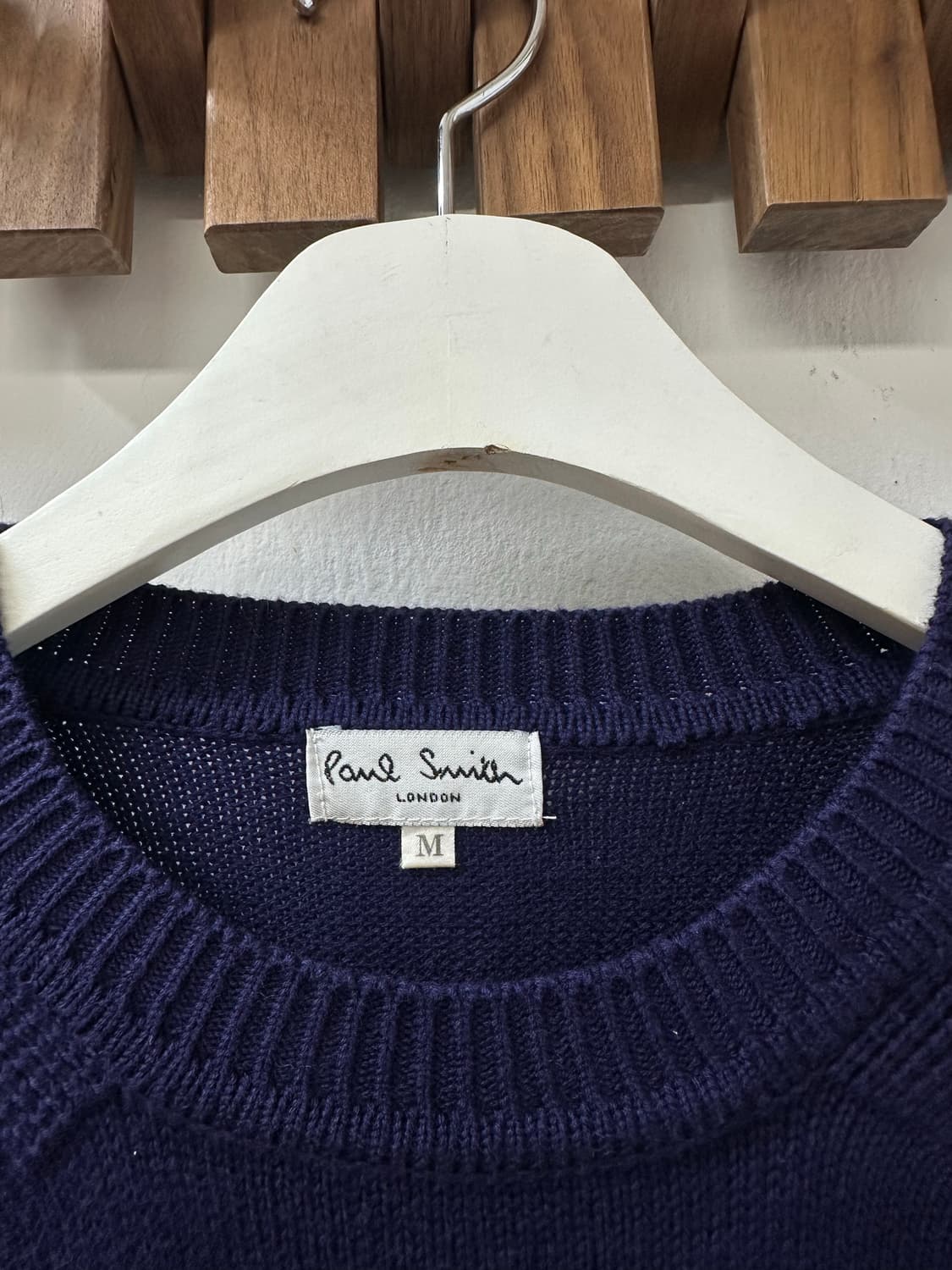 Paul Smith 폴스미스 런던 코튼 100% 라운드 니트 상품이미지2