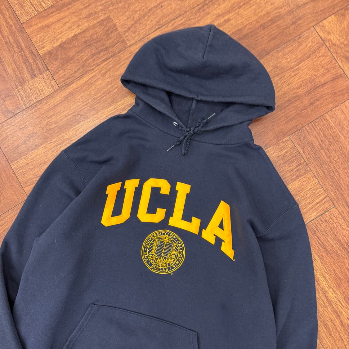 L 챔피온 UCLA 네이비 후드 티셔츠  상품이미지2
