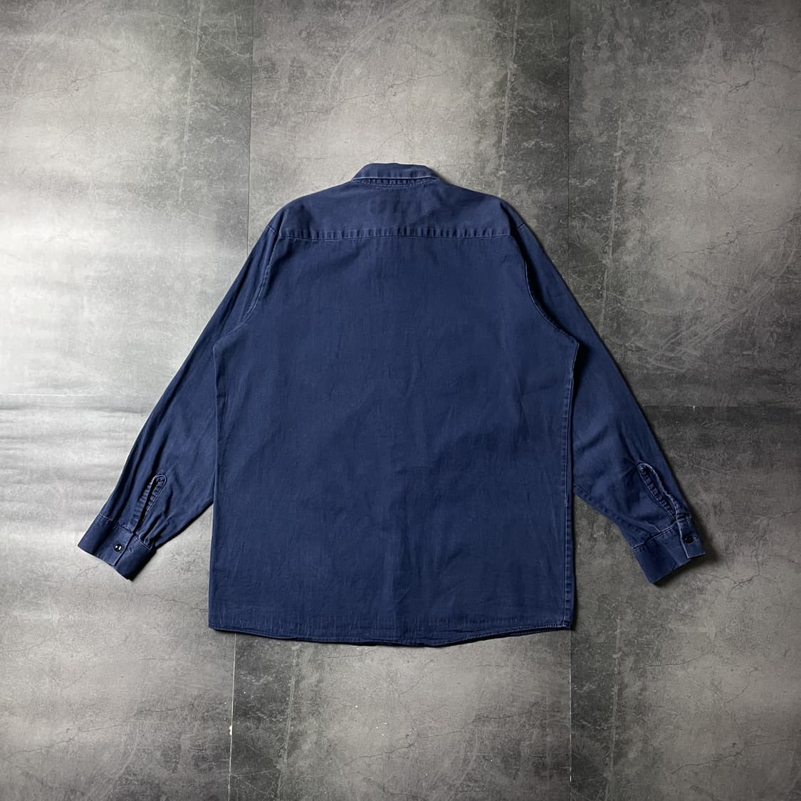 REDKAP 레드캡 빈티지 네이비 코튼 워크 셔츠 A00671 상품이미지6