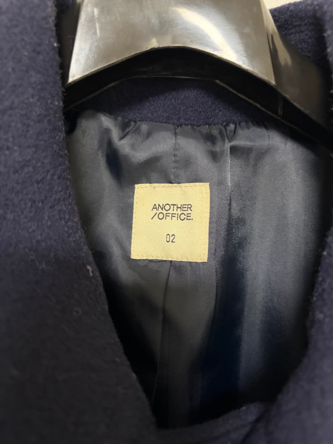 어나더 오피스 에디터 코트 2 사이즈 상품이미지3