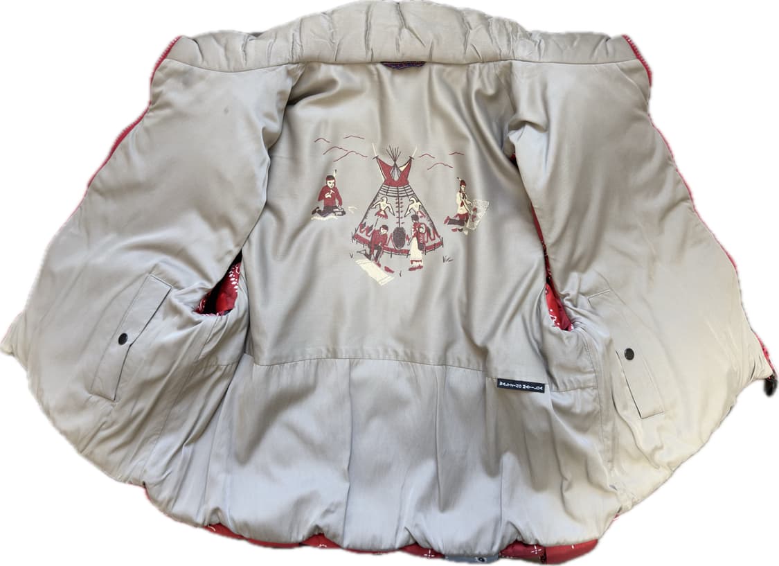 [ M ] 캐피탈 반다나 위빙 패딩 베스트 상품이미지3