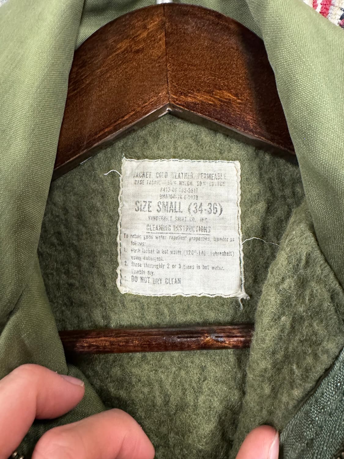 1968 오리지널 USN A-2 덱 재킷 (N-1의 후속 모델) 상품이미지4