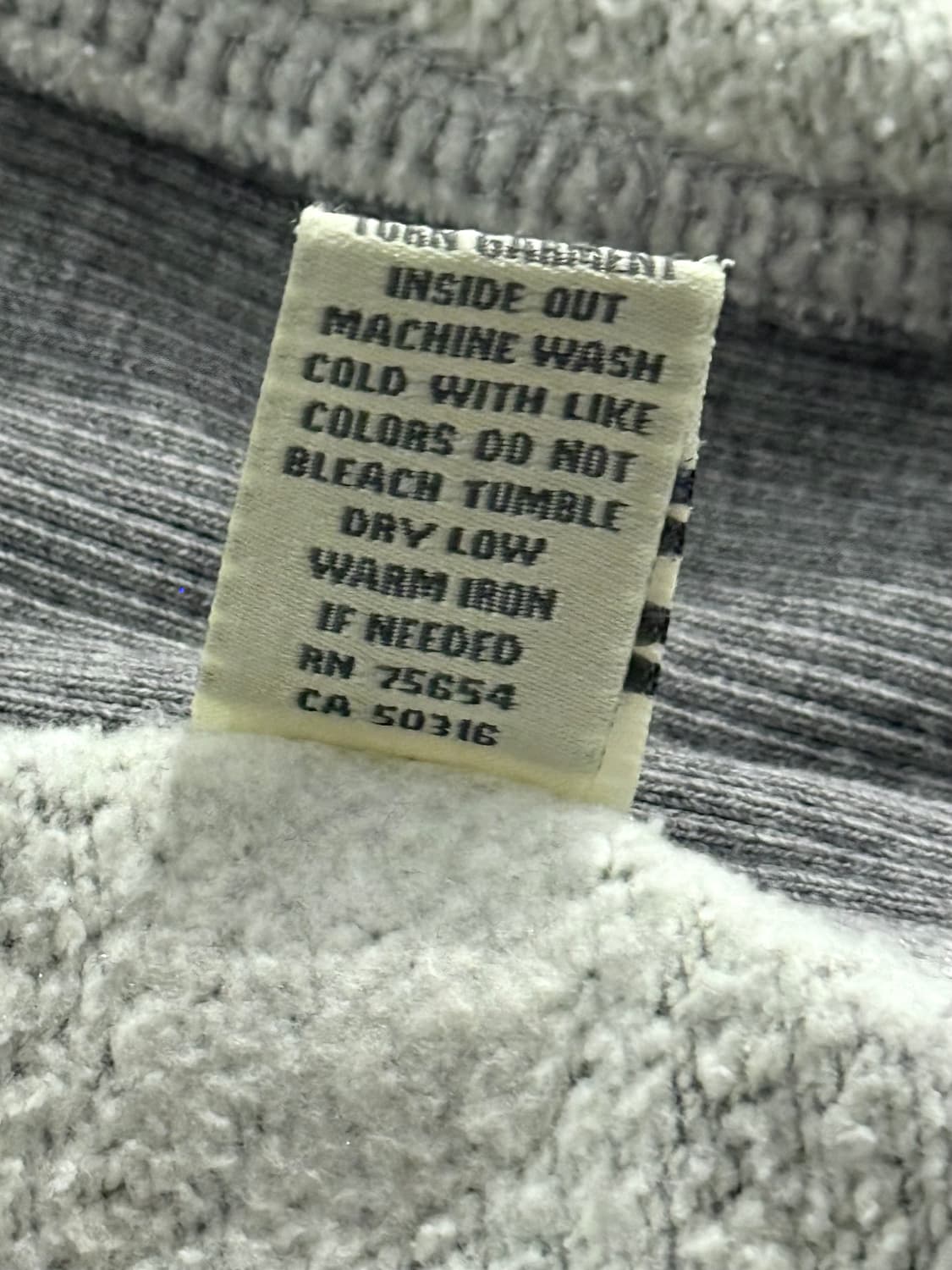 아베크롬비 2000s 그레이 더블지퍼 후드집업 S 상품이미지7