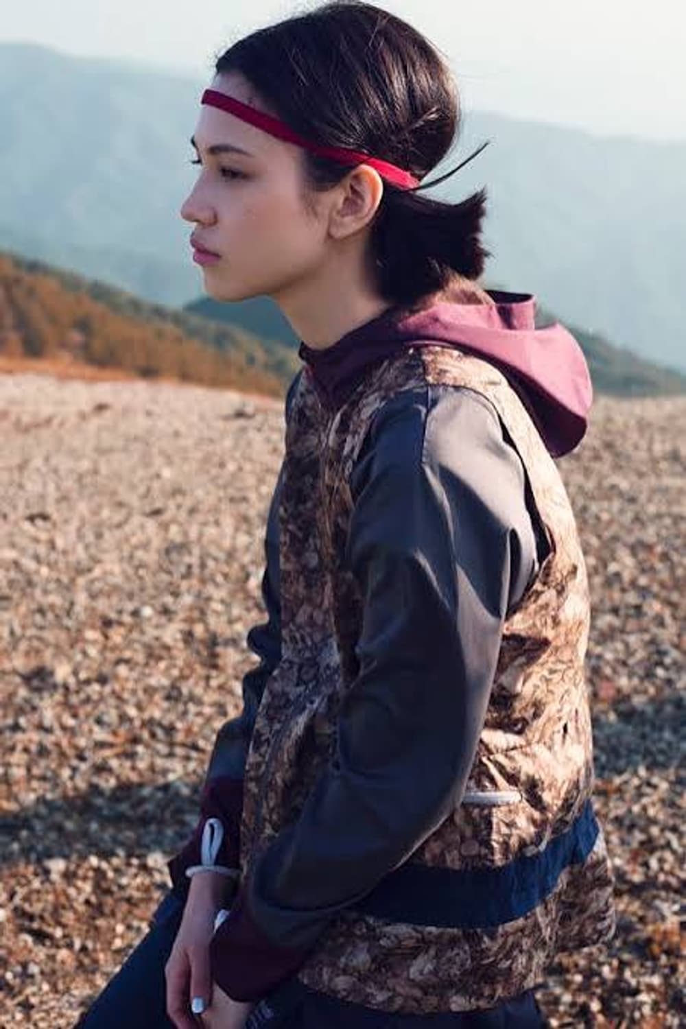 [L] 12FW 나이키 언더커버 갸쿠소우 러닝 자켓 리프 카모 상품이미지9