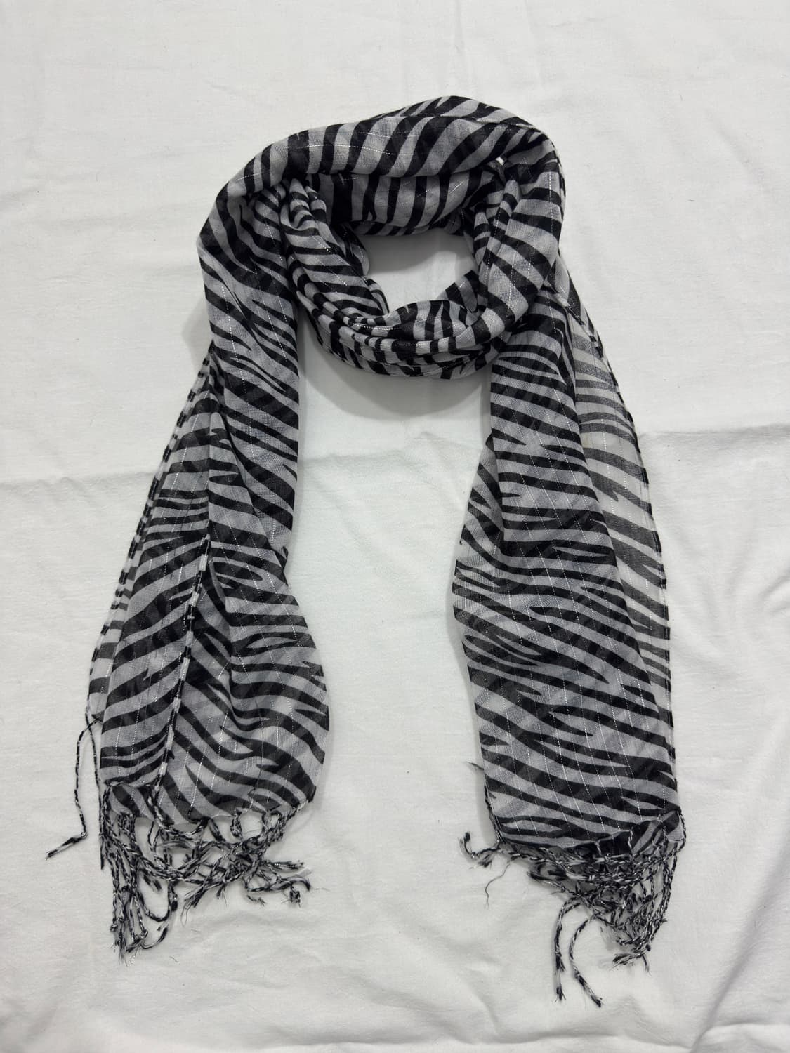 zebra scarf 상품이미지1