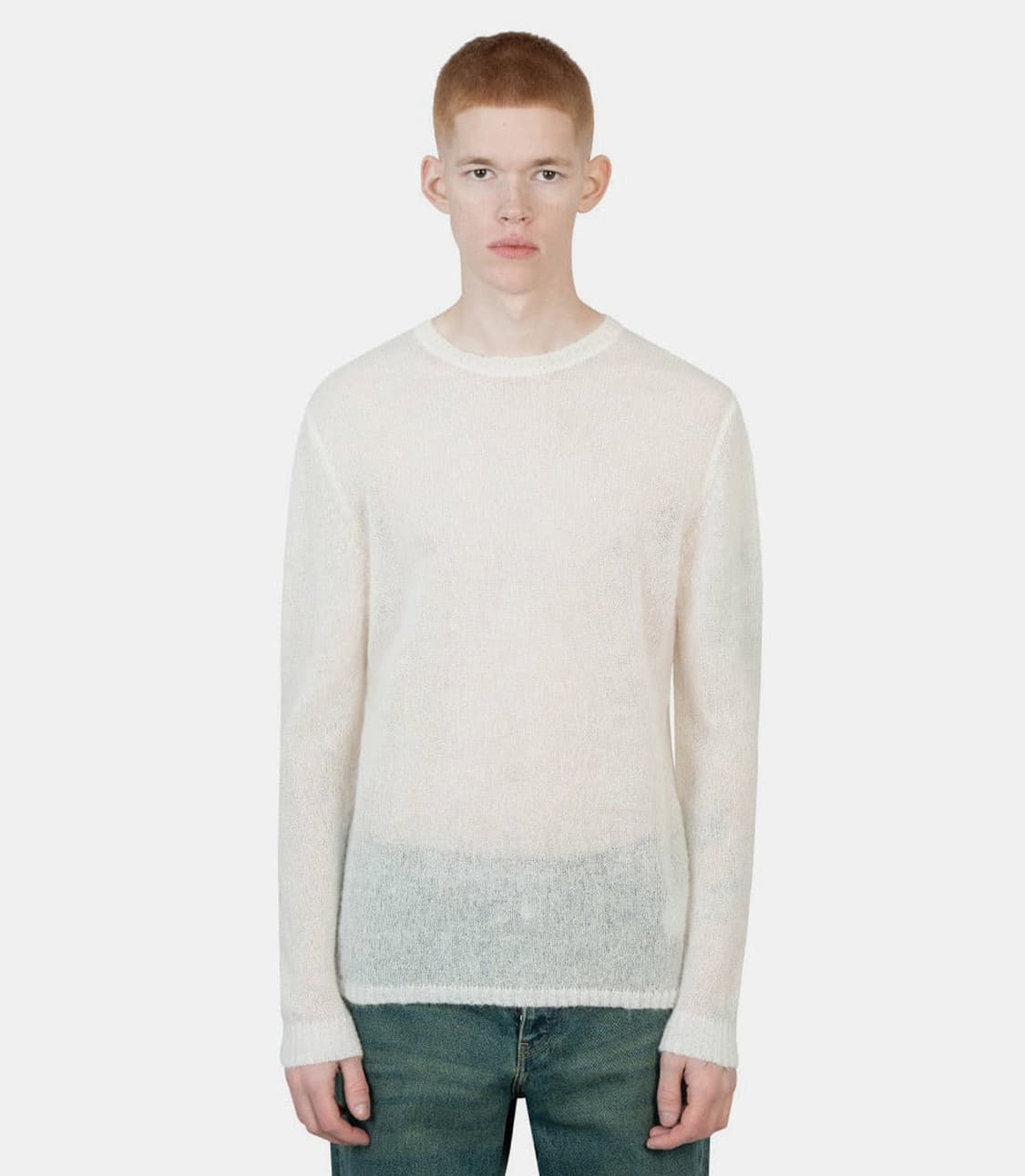 [M,L]팔로마울 Fine Champ B 89 모헤어 니트 상품이미지3