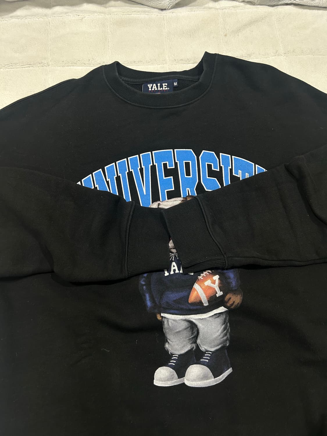 예일 유니버시티 댄 스웨트셔츠_블랙 상품이미지2