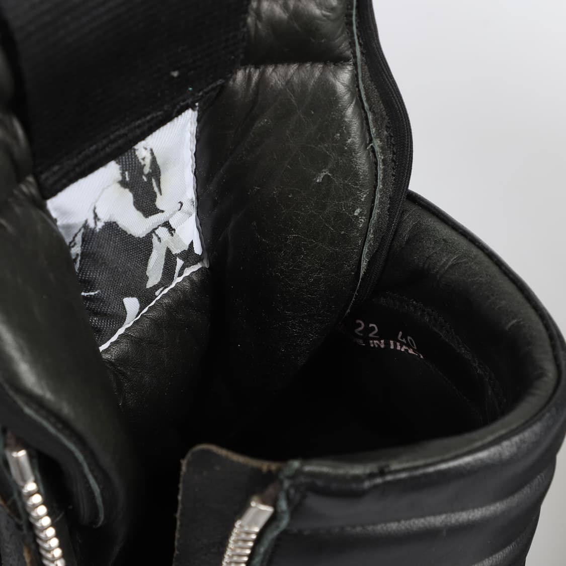 40 / Rick Owens 릭오웬스 지오바스켓 트리플 블랙 상품이미지7