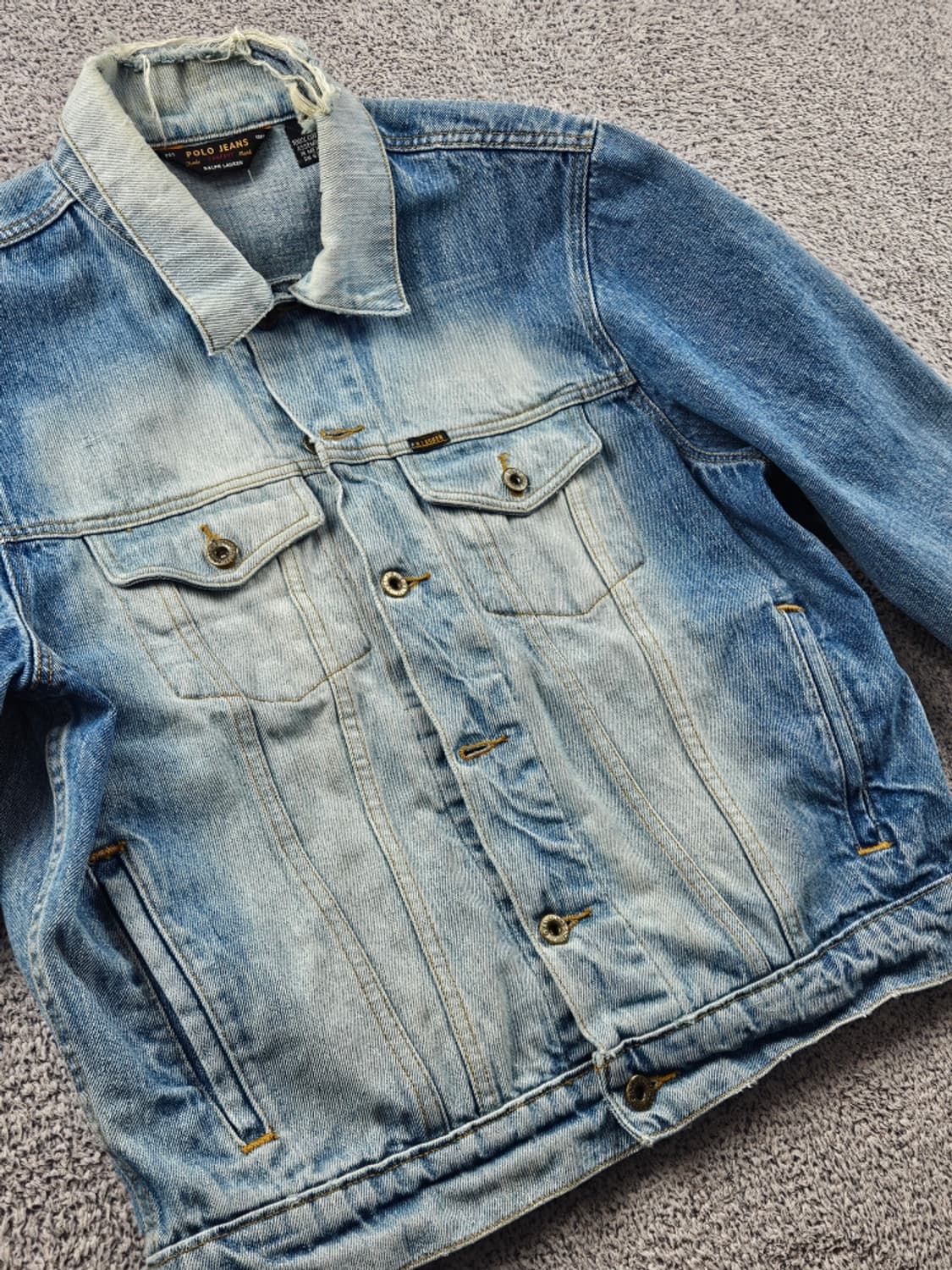 폴로 진스 컴퍼니 포켓 데님 트러커 자켓 ( S ) / 10809 상품이미지7