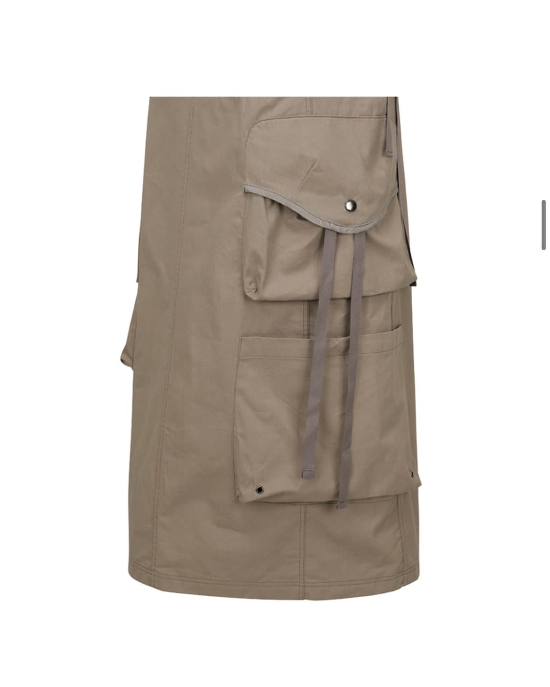 나체 NACHE STRAP CARGO MAXI SKIRT 상품이미지5