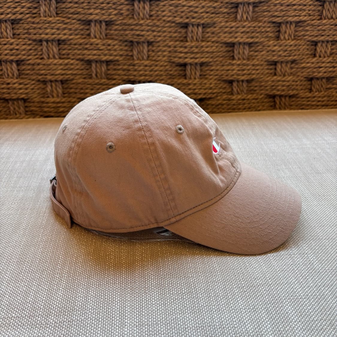 챔피온 c로고 코튼트윌 베이지 볼캡 (남녀공용) 상품이미지4