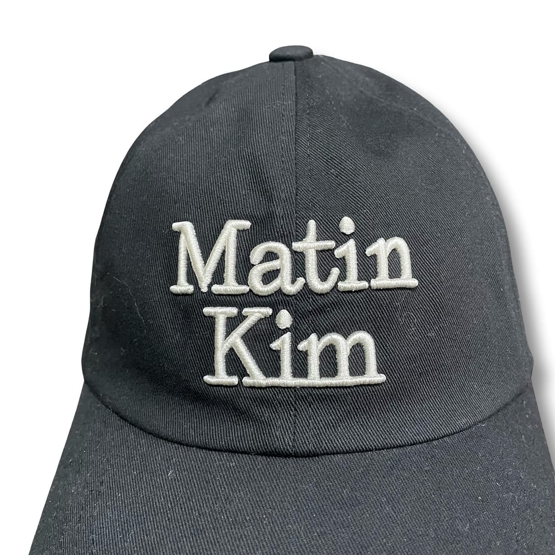 마뗑킴 블랙 볼캡 모자 Matin Kim 상품이미지2