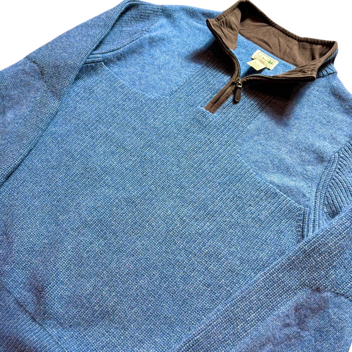 엘엘빈 울 반집업 니트 상품이미지2