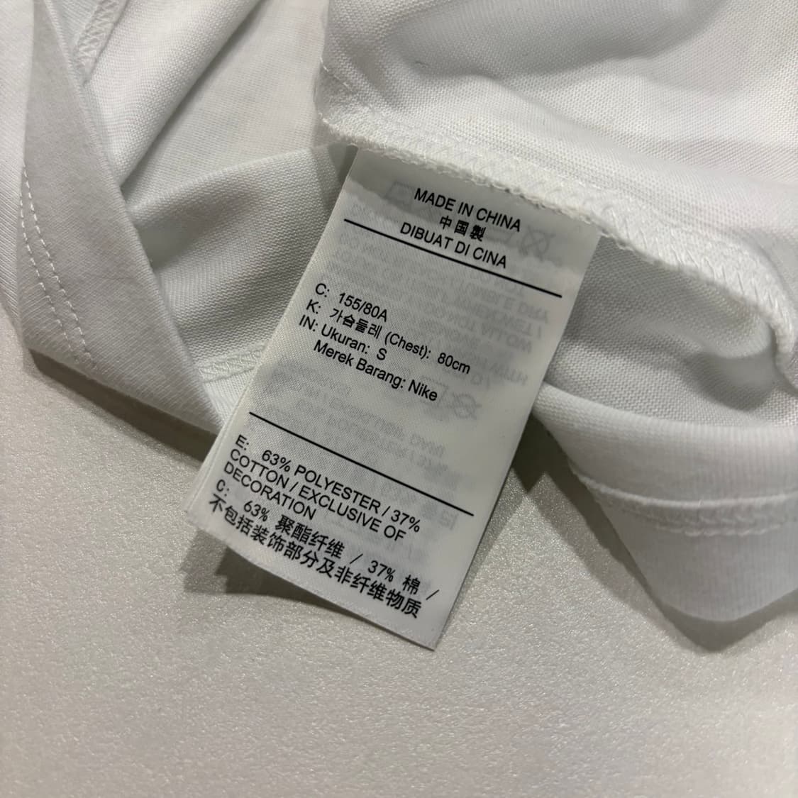 [S] 나이키 ACG 우먼 반팔 티셔츠 화이트 E56 상품이미지6