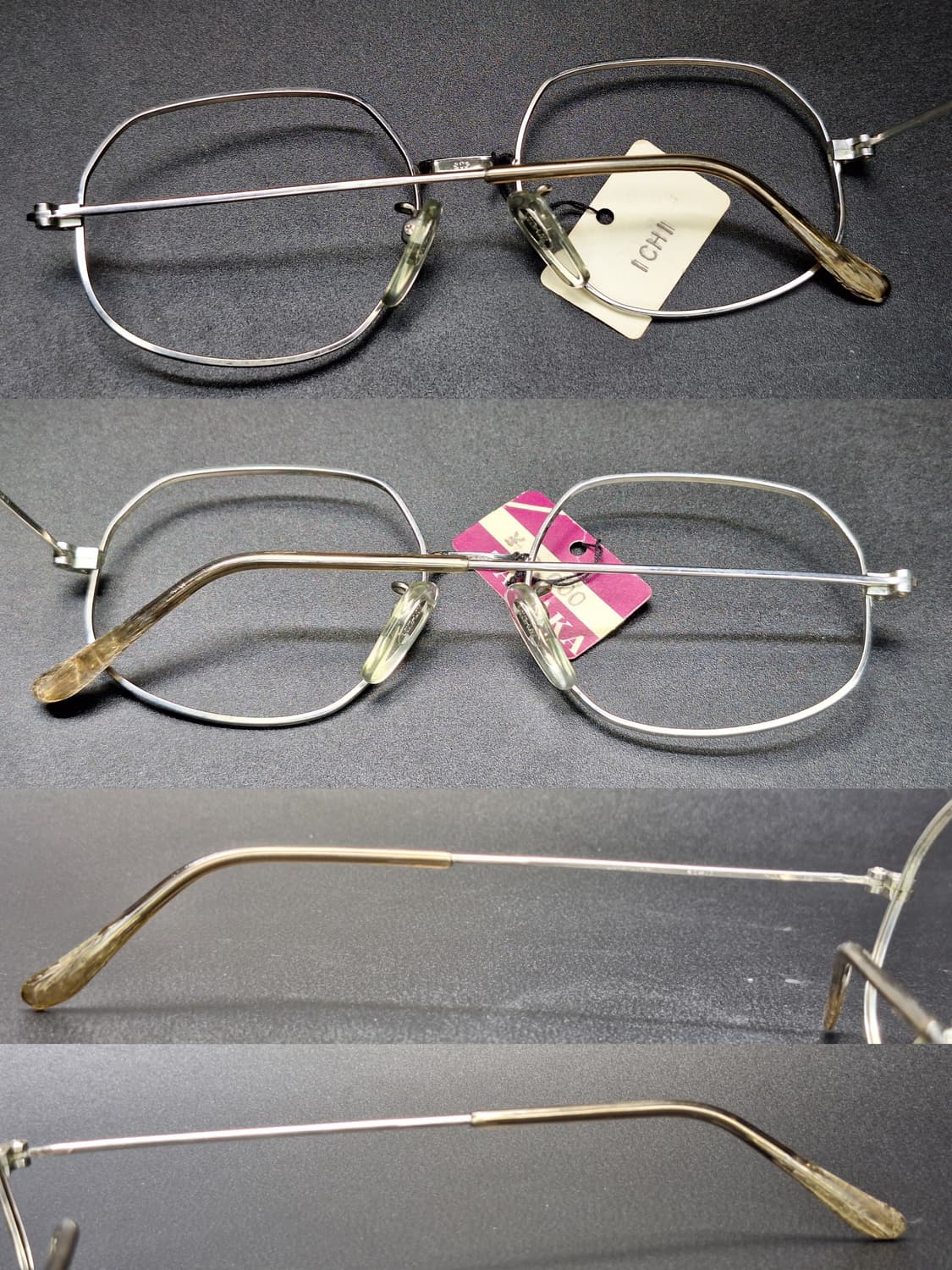 90s 일본제 빈티지 데드스톡 미사용/50mm 안경테 Long-Lok 상품이미지5