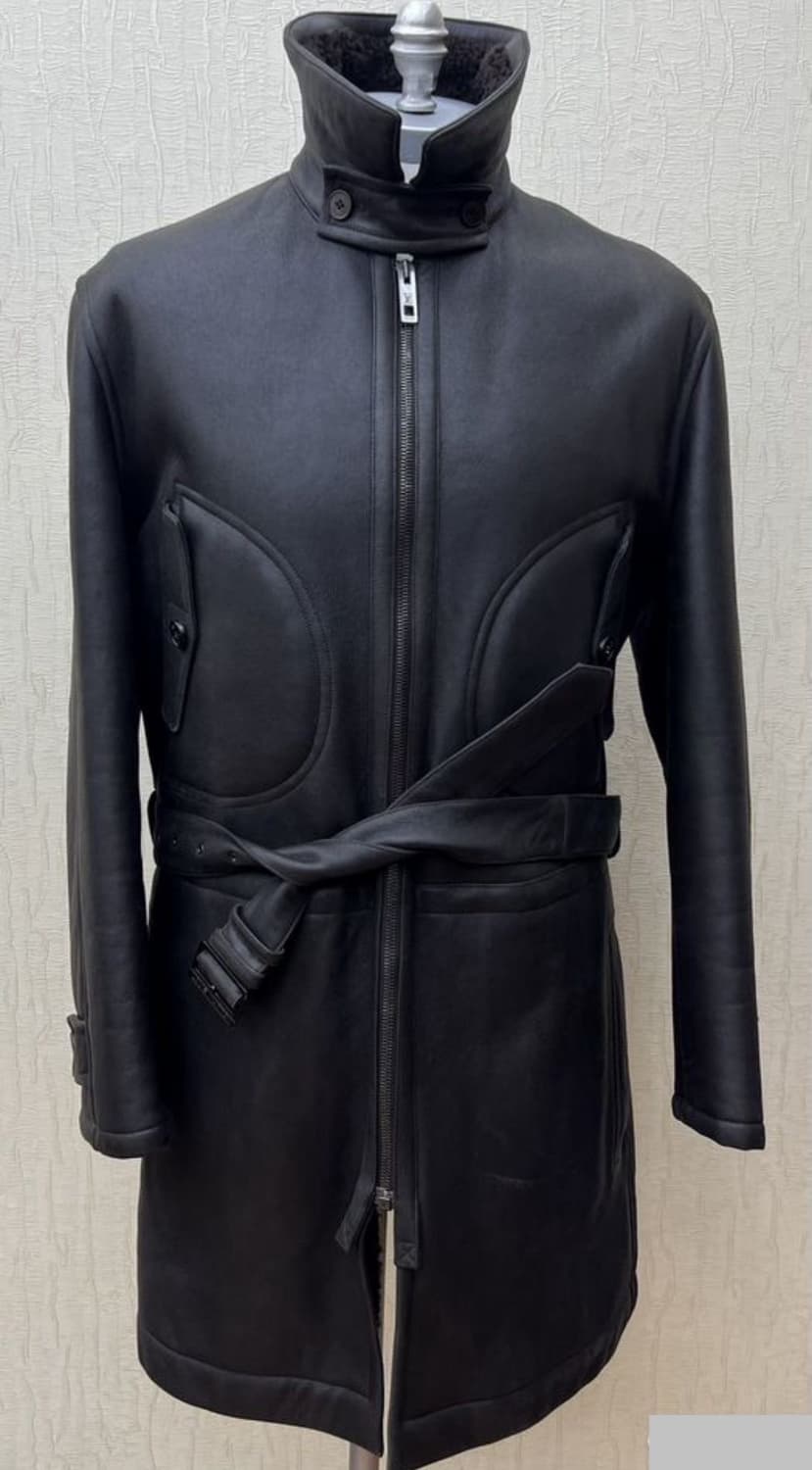 루이비통 벨티드 코트(무통-쉽스킨 레더)56 사이즈-해외발송 상품이미지3