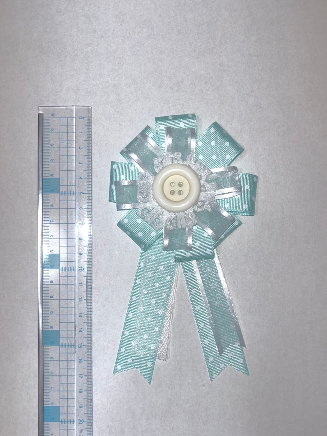 민트&화이트 도트 로제트 상품이미지2