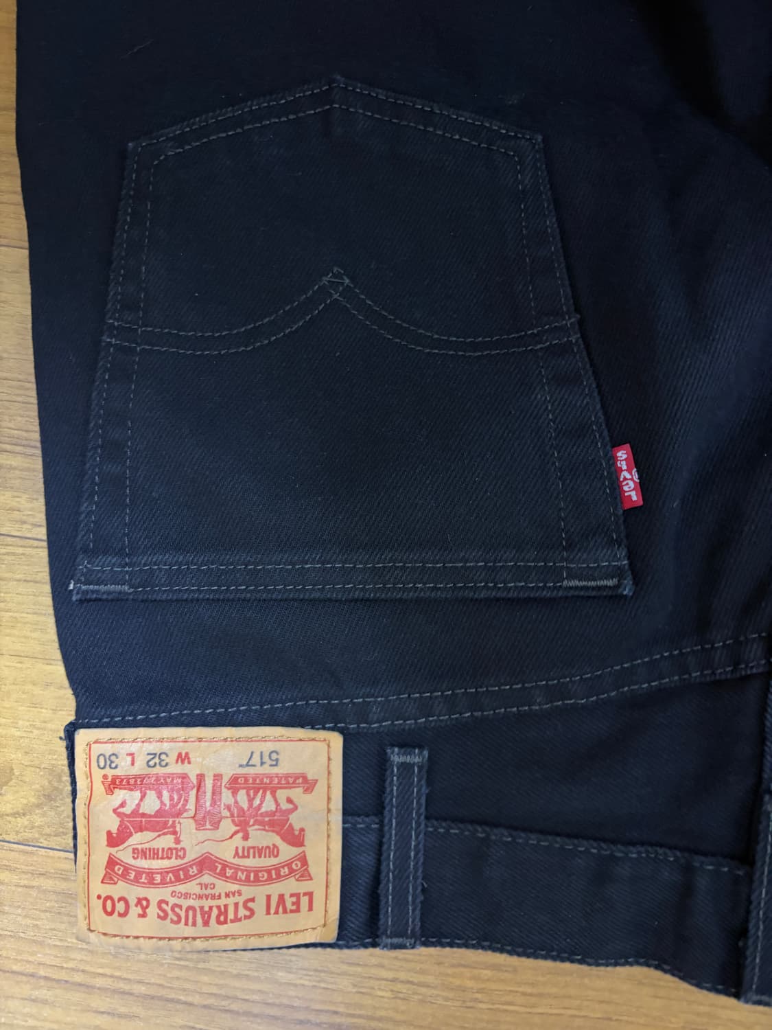 리바이스 517 블랙 상품이미지3