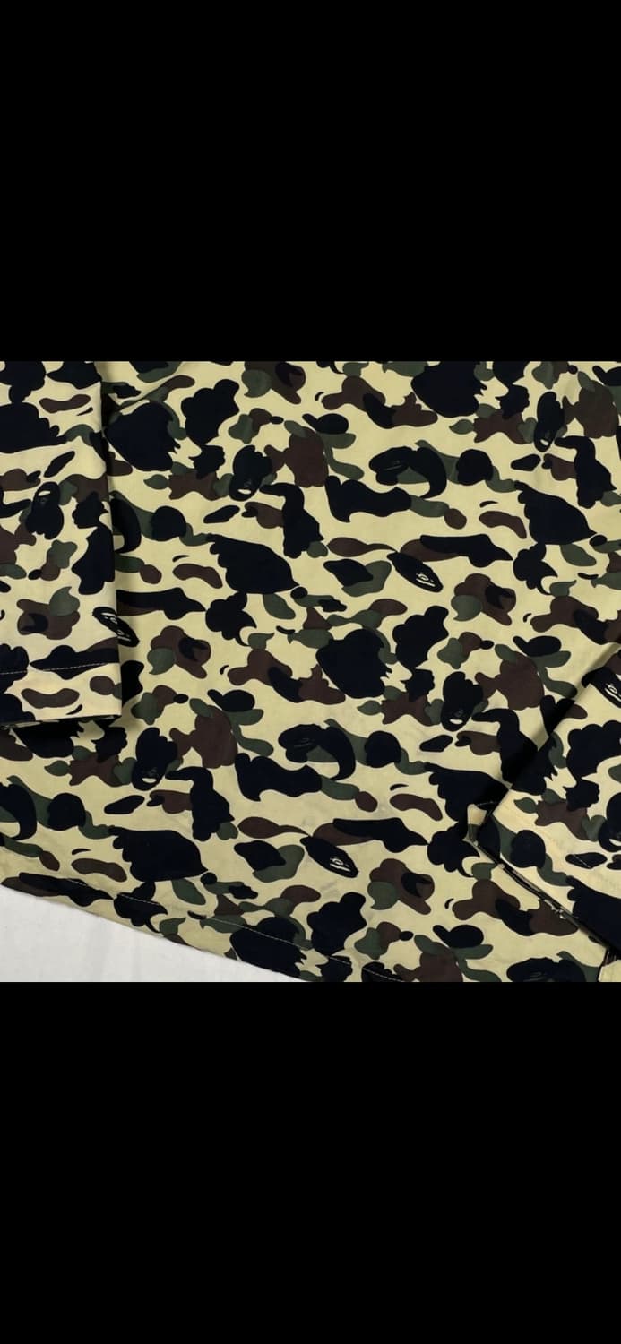 Bape 카모 황계 바람막이 자켓  상품이미지9