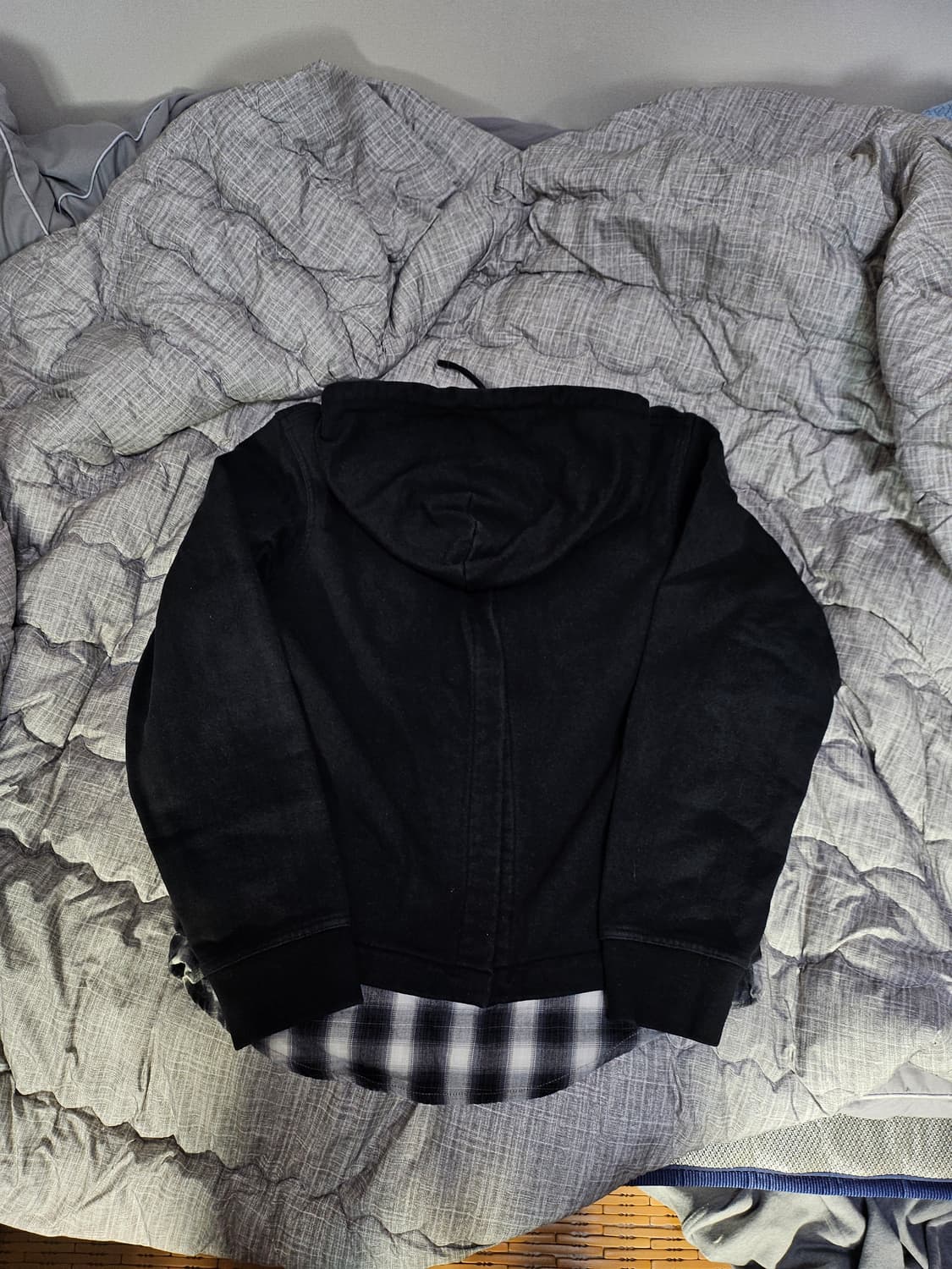 솔리드옴므 후드레이어드 티셔츠95 상품이미지2