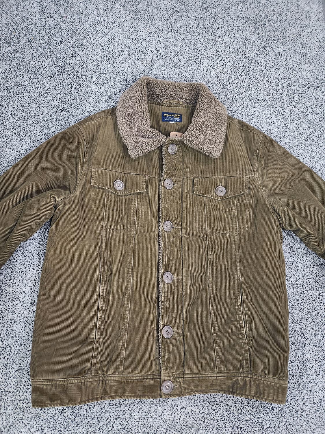 코듀로이 빈티지 양털 카라 자켓 상품이미지2