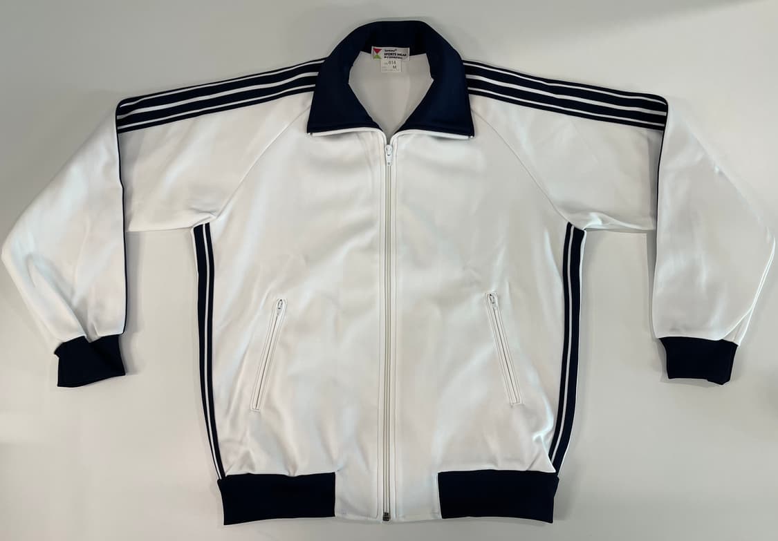 톤보 스포츠 90s 올드 트랙탑 져지 자켓 1990 화이트 상품이미지1