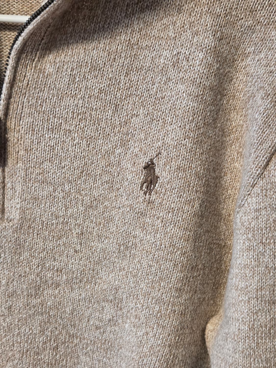 폴로 랄프로렌 모크넥 반집업 스웨터 상품이미지4