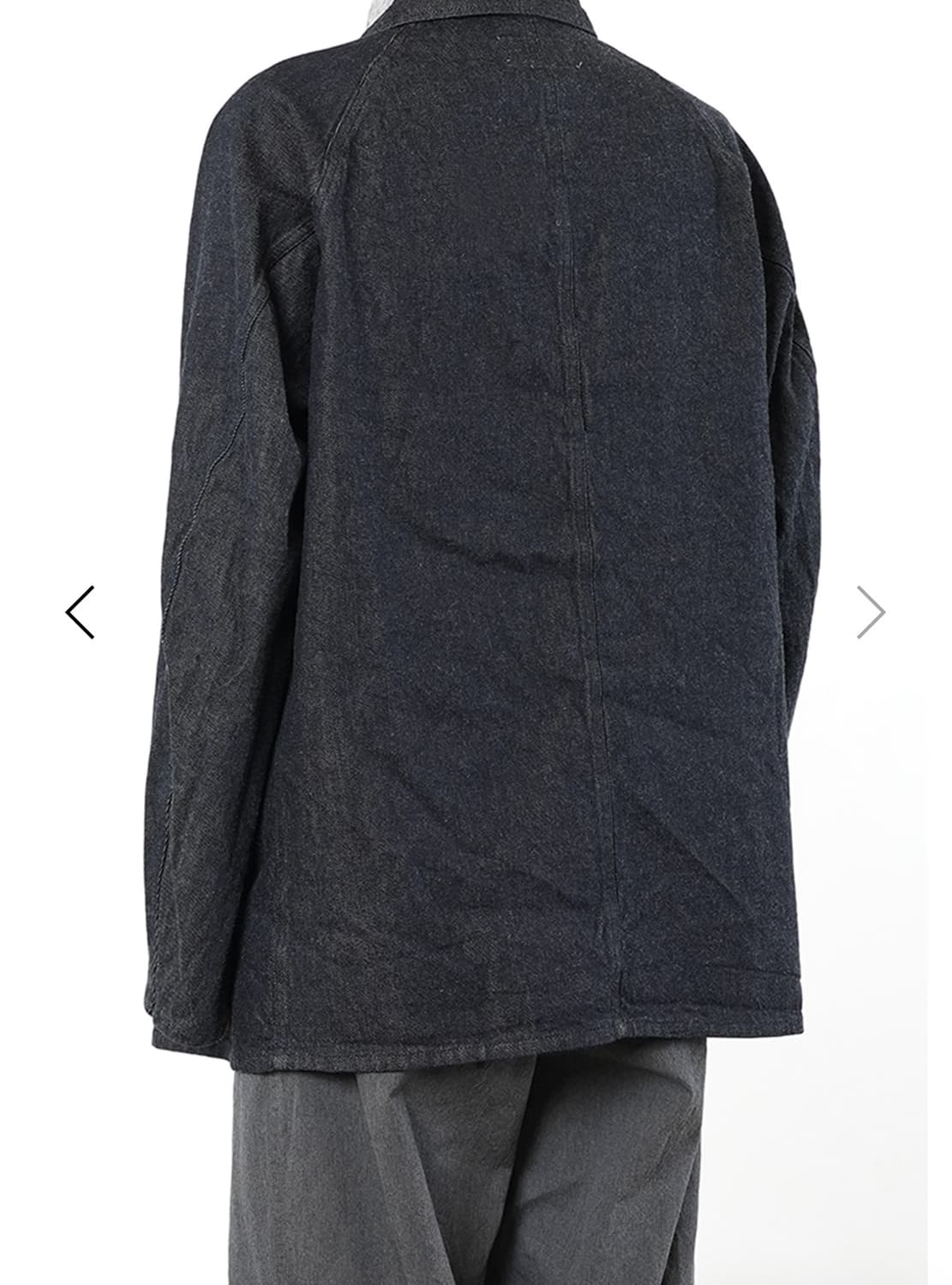 이얼즈어고 INDIGO OKAYAMA COTTON WASHED 워크자켓 상품이미지4