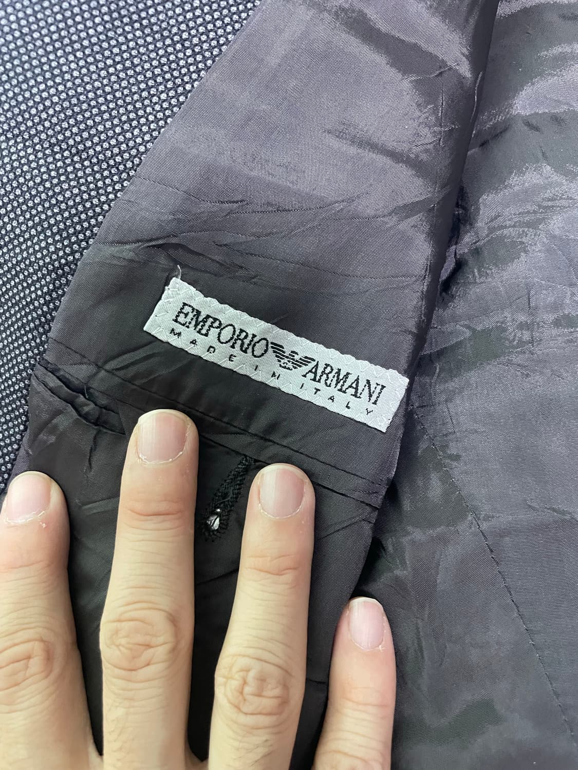 이태리제 아르마니 블레이저 사이즈 105 상품이미지5
