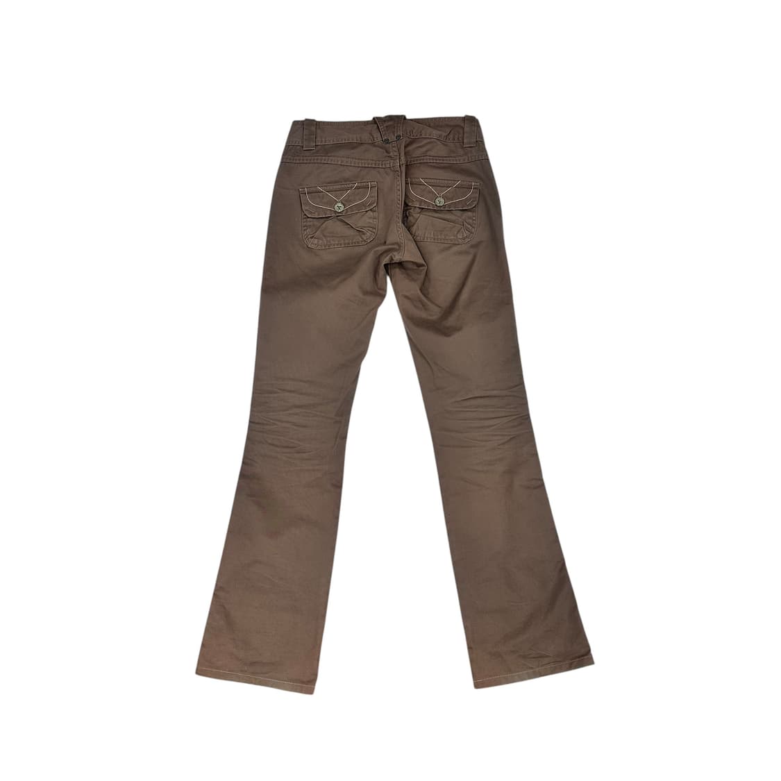 Diesel, Brown Western Semi Bootcut Pants 상품이미지3