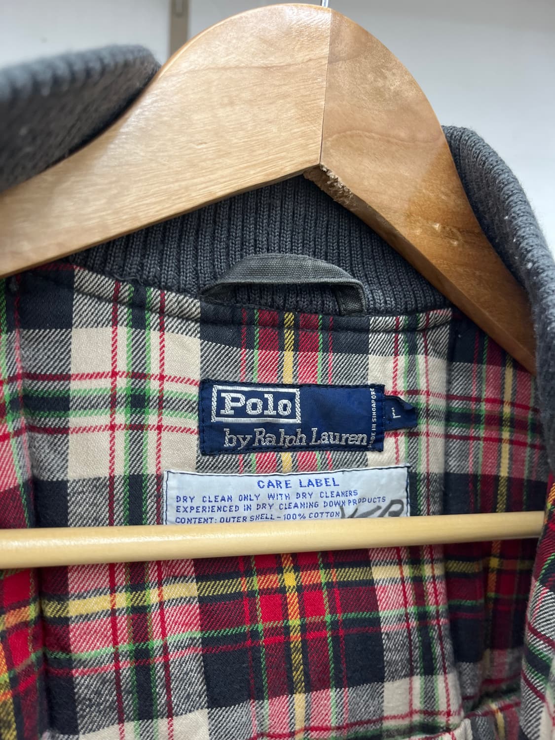 L) 80~90s POLO  8:2 PADDING WASHED VEST 상품이미지2