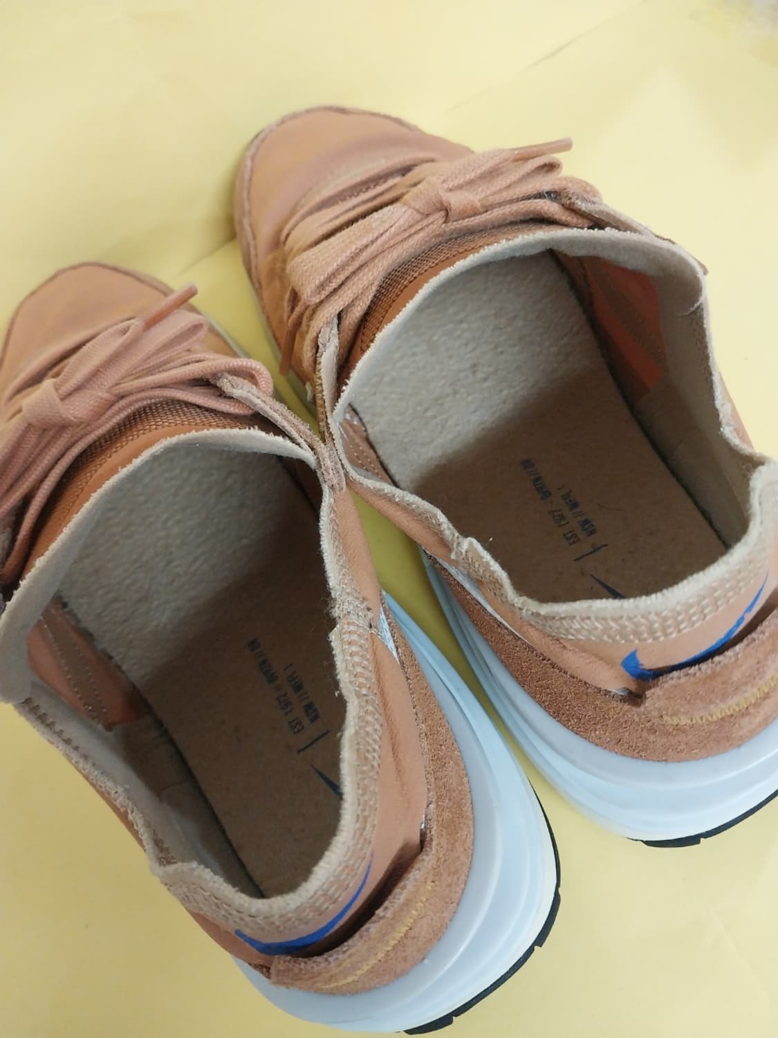 남성 나이키 와플 원 세일 레몬 드롭 운동화 (270) 상품이미지6