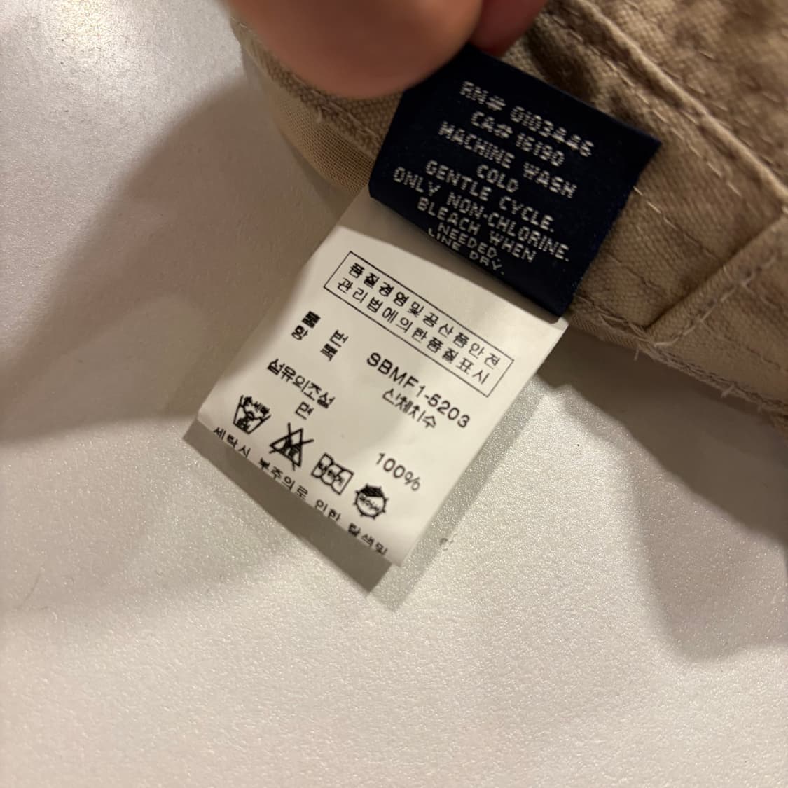 [L] 03s 폴로 랄프로렌 브라운 버킷햇 모자 상품이미지4