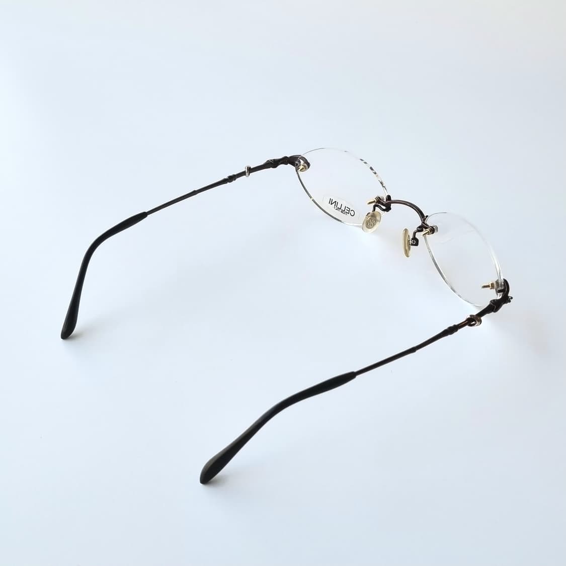 데드스탁  오벌쉐임 무테 큐빅 포인트 안경테 243 상품이미지6