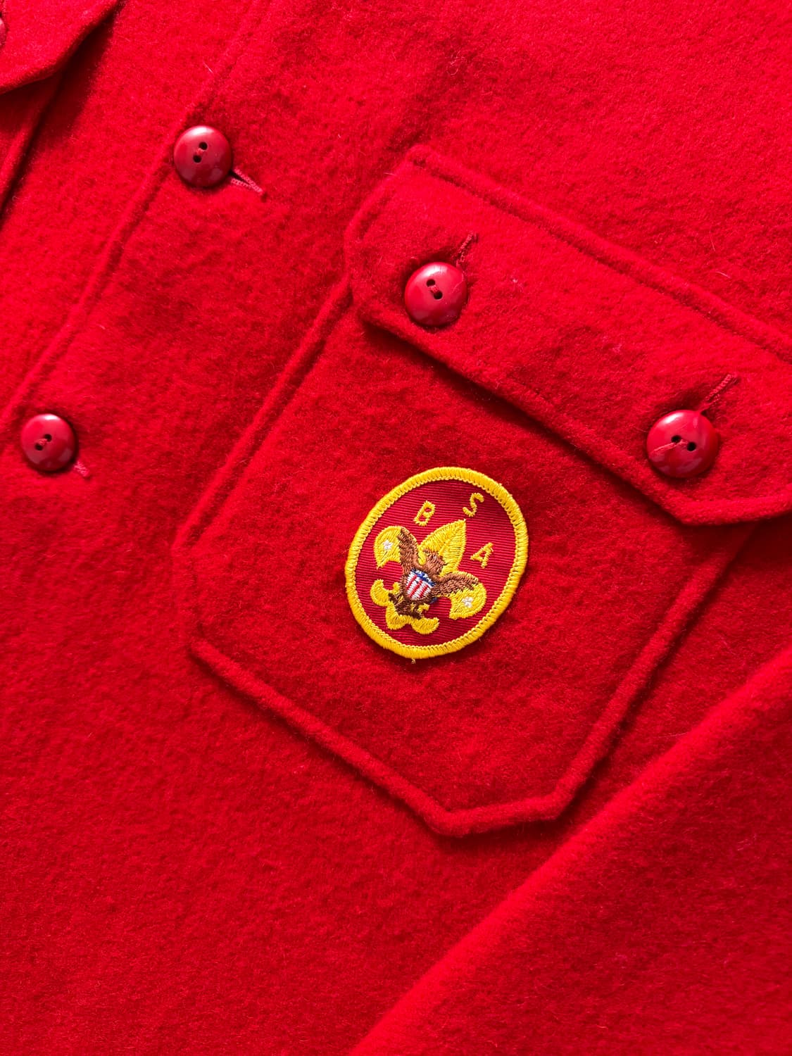 80s Boy Scouts of America Shirt Jacket 상품이미지5