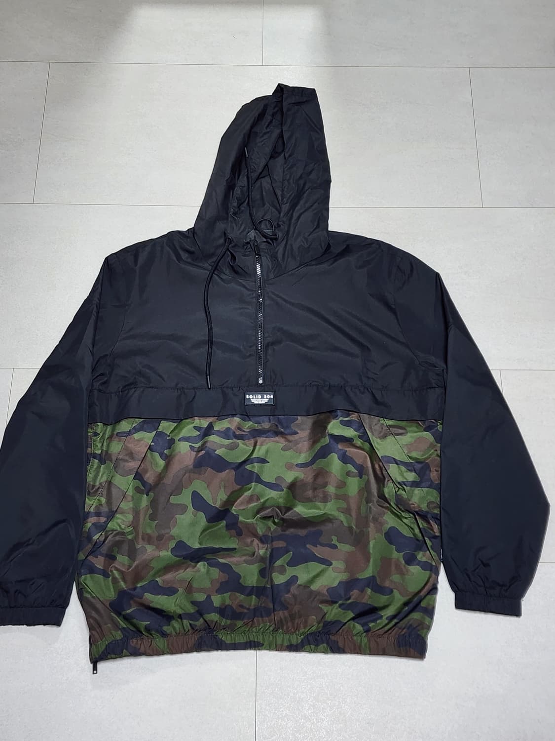 [M] 버쉬카 Bershka 카모 아노락 상품이미지1