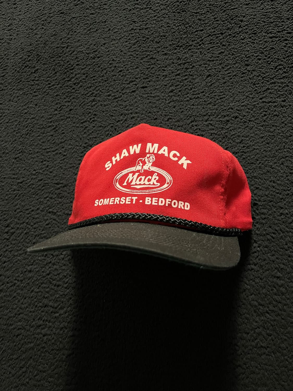 빈티지 MACK 6패널 투톤 트러커 캡 상품이미지3