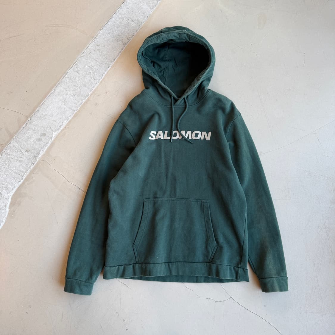 살로몬 로고 후드 상품이미지2