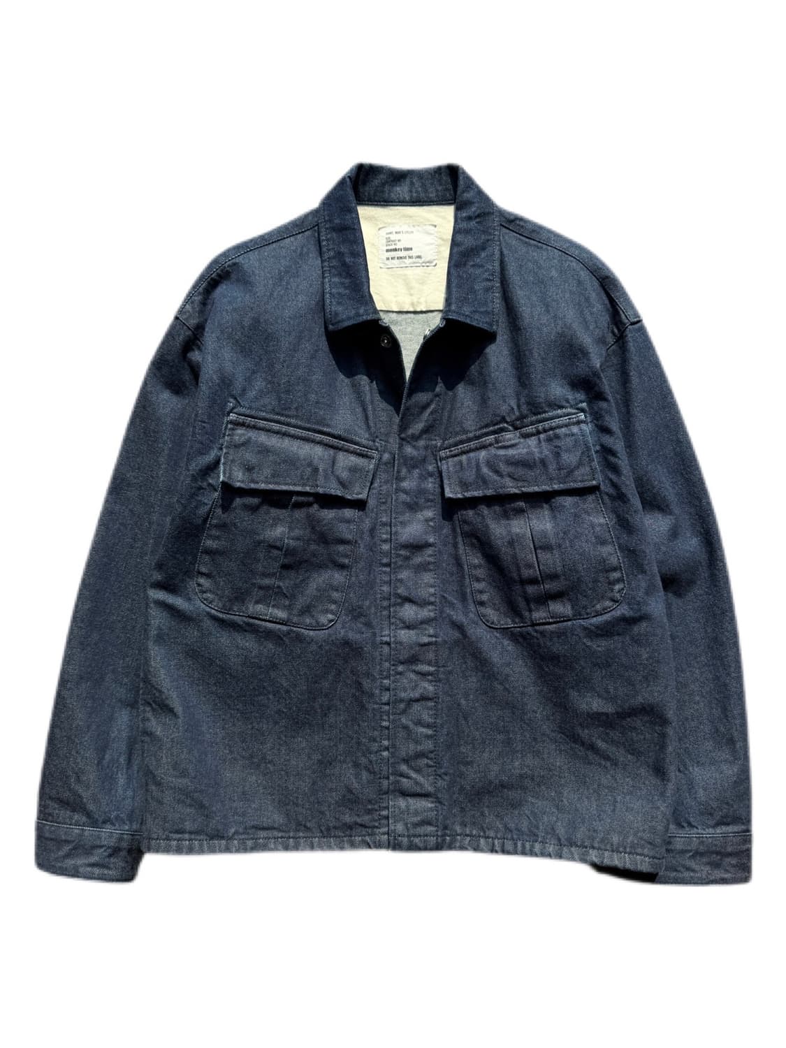 몽키타임 데님 퍼티그 자켓 M(XL) 상품이미지1