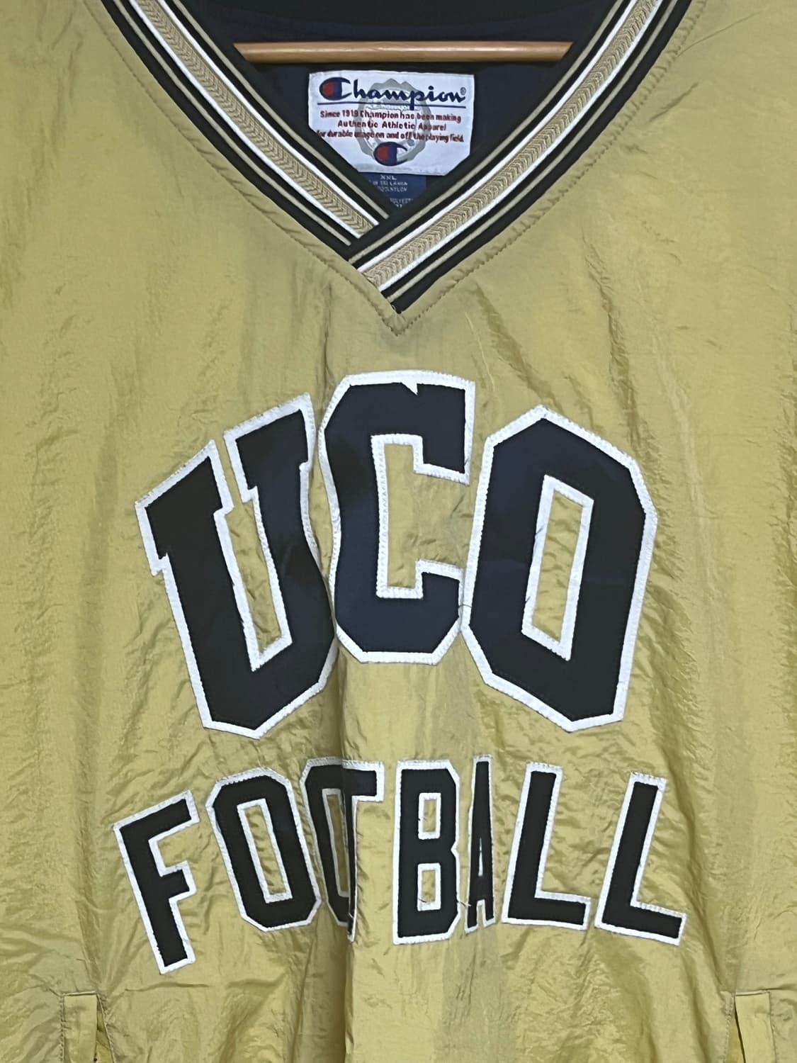 빈티지 Champion 챔피언 V넥 바람막이 웜업 2xl xxl 상품이미지4