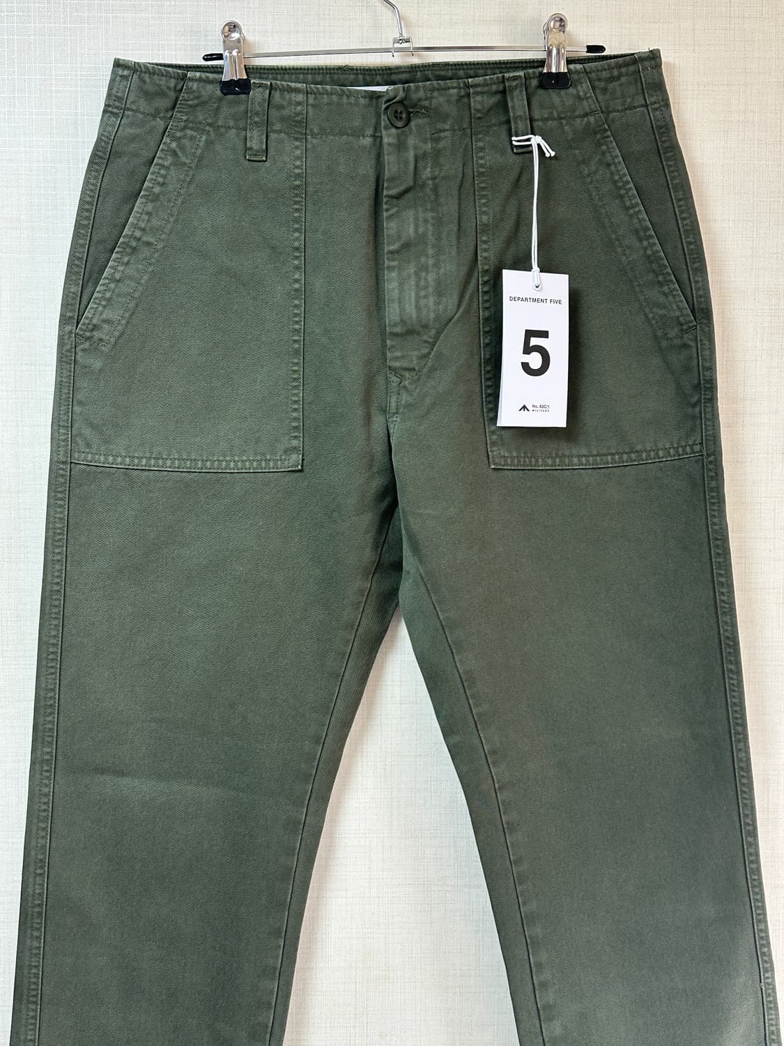 DEPARTMENT 5 / 슬림핏퍼티그팬츠 / 35 / 새상품 상품이미지9