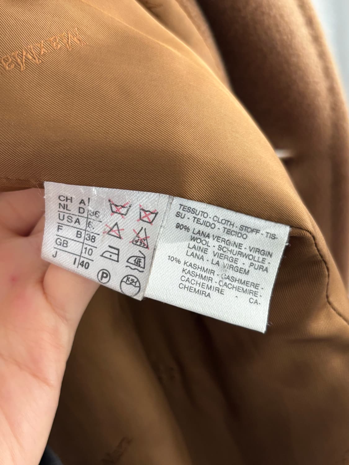 Max Mara 막스마라 타바코 마담 아이콘 코트 상품이미지8