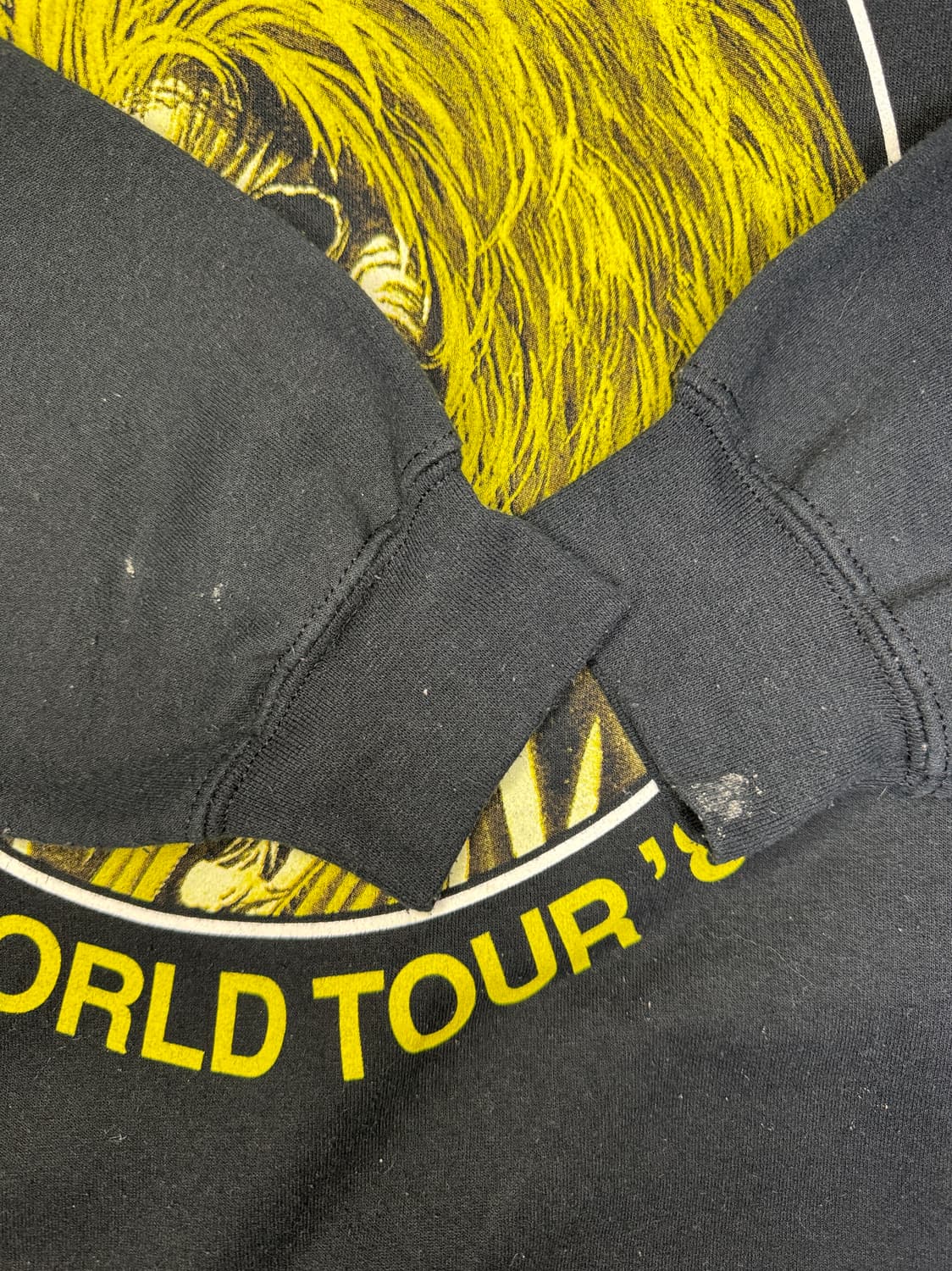 빈티지 아이언메이든 IRONMAIDEN 월드투어81 후드티 XL 상품이미지5