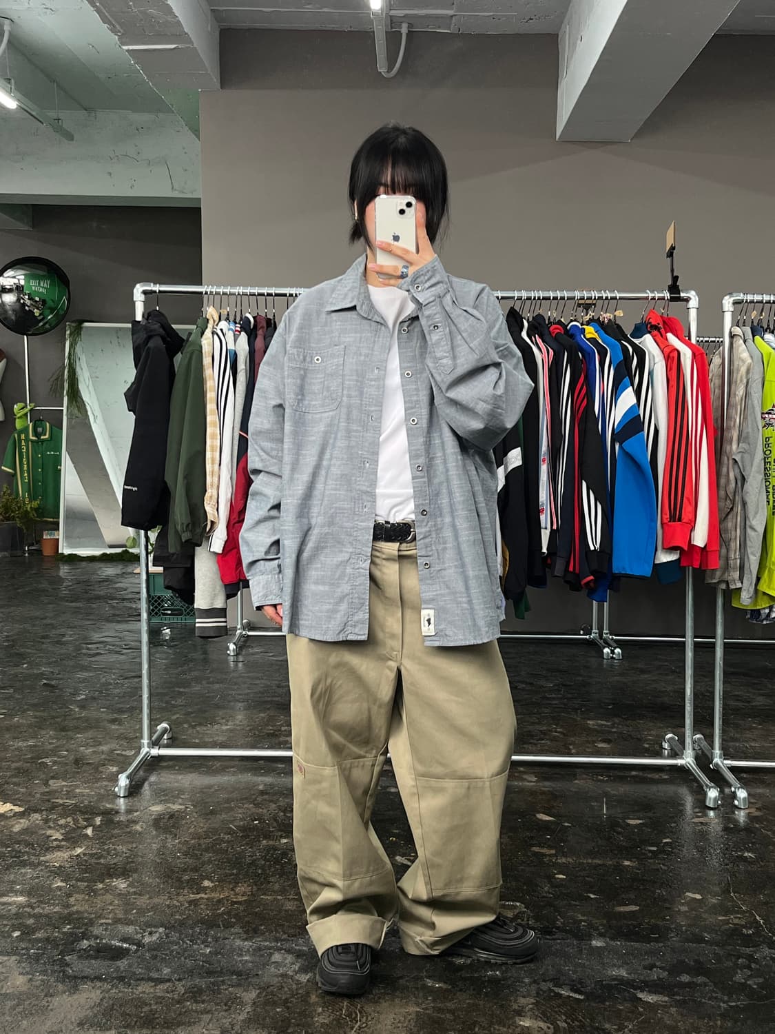 랭글러 코튼 셔츠  상품이미지2