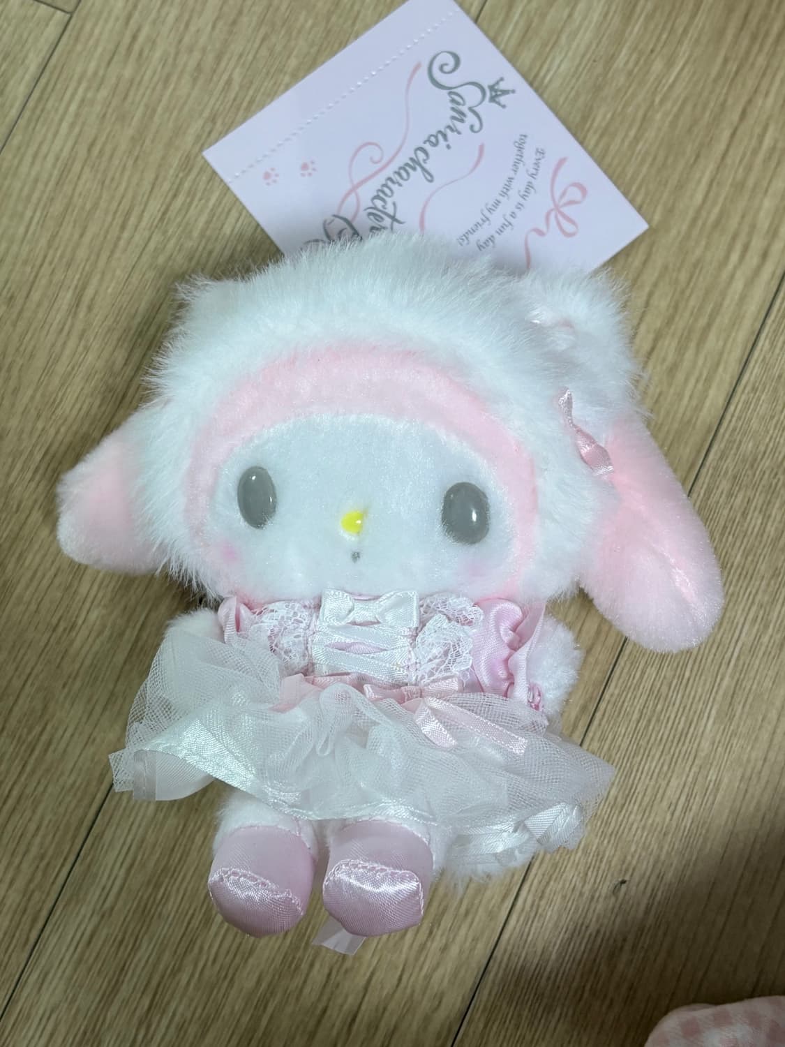 산리오 시로네코 발레리나 마이멜로디 마스코트 상품이미지1