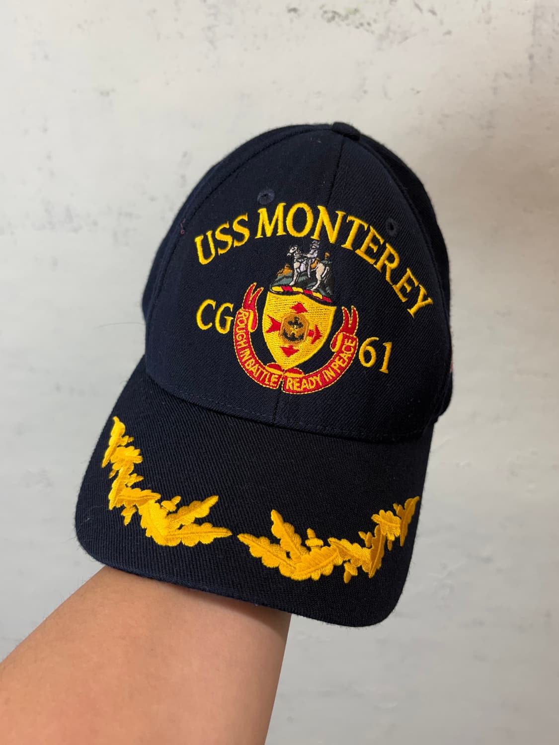 USS 몬터레이 CG 61 USA 빈티지 볼캡 상품이미지1