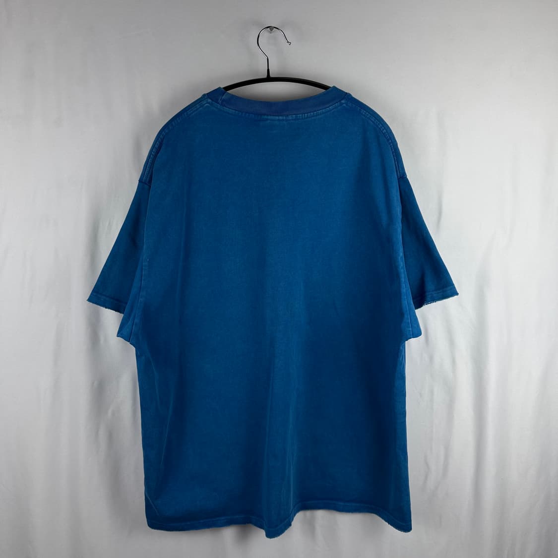 (무료배송)M) US빈티지 라이센스 프린팅 반팔 티 블루 상품이미지4