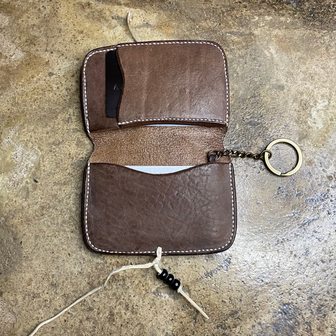 베지터블 가죽 에이징 카드지갑 상품이미지3