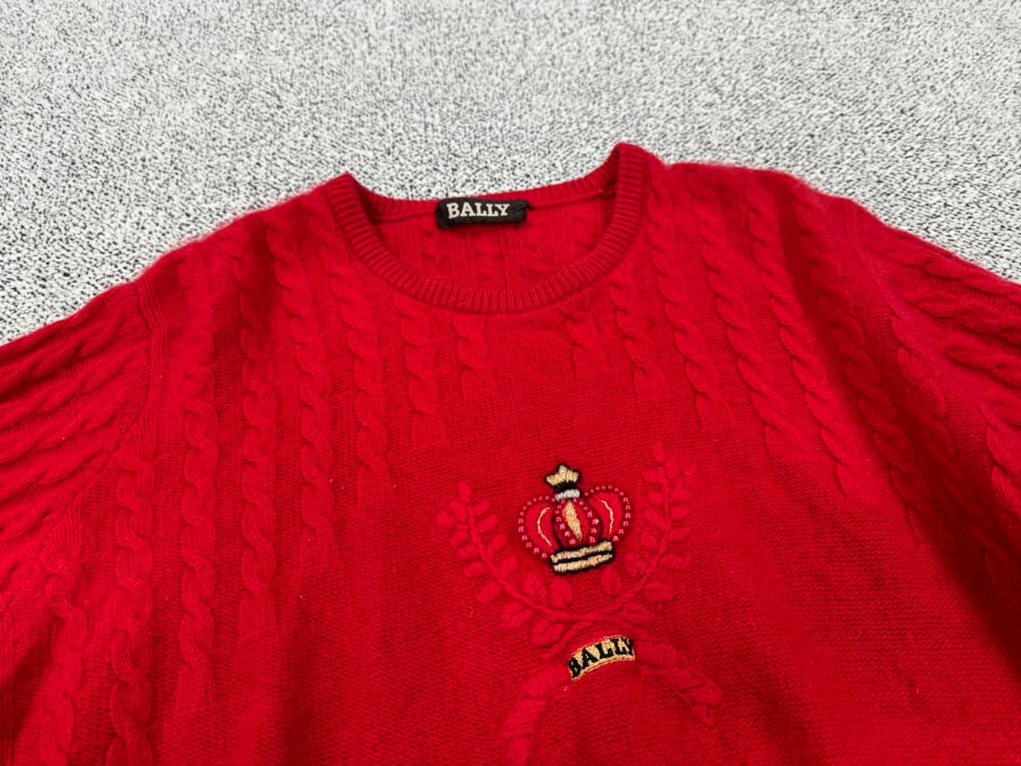 BALLY 꽈배기 케시미어니트 상품이미지3